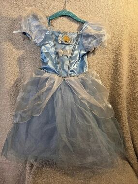 Disney Collection Disney Cinderella costume dress Blue & Silver Girls Size 2